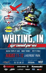 Whiting Indiana Can-Am Watercross Poster